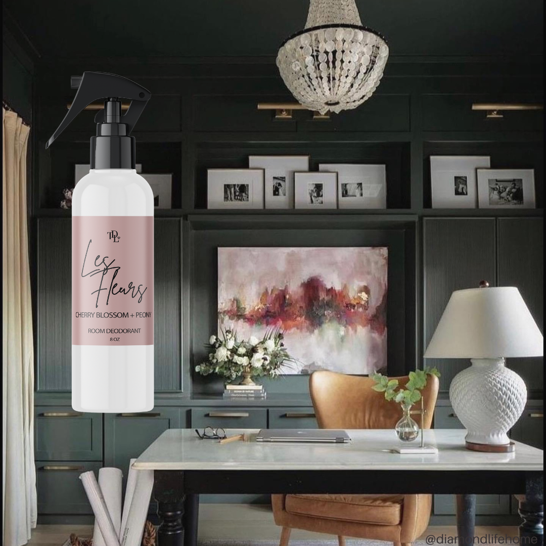 The Diamond Life Home "LES FLEURS" Room Deodorant