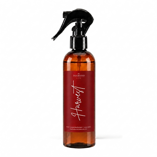 Diamond Life Home 'Harvest' Room Deodorant Spray, Sandalwood & Ginger Apple Scent, 8 fl oz