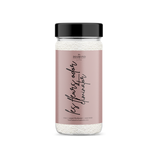 The Diamond Life Home "Les Fleurs" Cherry Blossom & Peony Carpet Powder